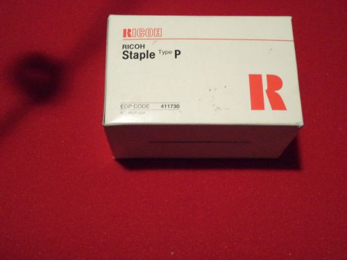 Ricoh 411730 (TYPE P) Staple Cartridge, Box of 1 - 5,000 Staples - Genuine Ricoh