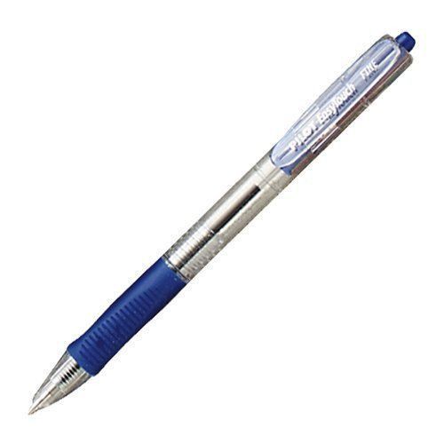 Pilot easytouch retractable ballpoint pens - box of 12 - 32221 - 1.0mm blue ink for sale