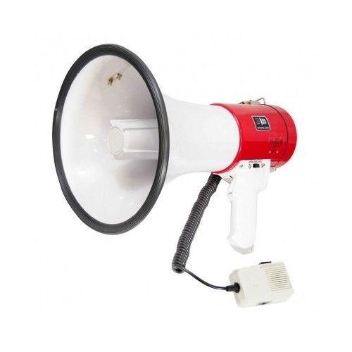 Megaphone Projection Range USB Talk Siren Light Weight Lifeguard Cheerleading