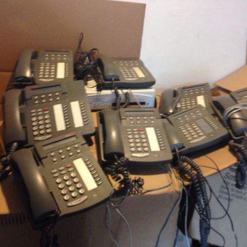 Avaya IP403 Office Telephone System With 8 Telephones