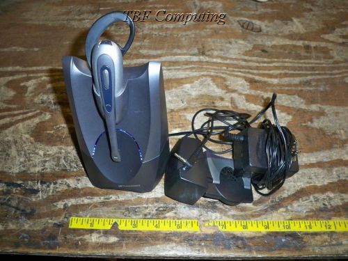 Plantronics CS50 Charging Cradle Powers On w/Headset+PSU+HL-10 For P&amp;R