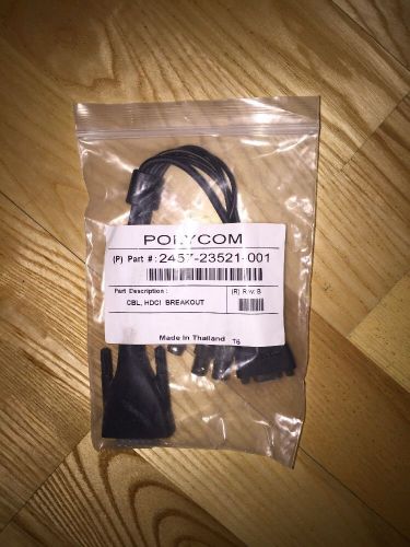 Polycom Breakout Cable 2457-23521-001 Hdx 8000 9000 7000