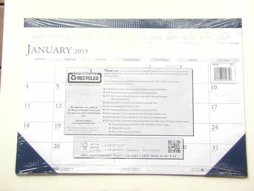 Pack of 6 House Of Doolittle Desk Pad Calendar January 2015 thru December 2015