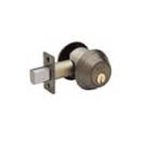 Schlage B664PD Single Cylinder Deadbolt,  613 (10B) Oil Rubbed Bronze