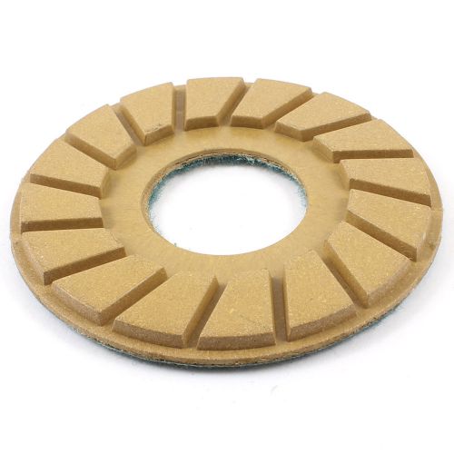 Grit 800 granite tile concrete stone diamond polishing pad 4&#034; dia teal blue for sale