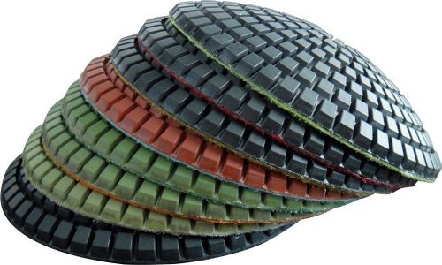 4&#034; Diamond Convex Polishing Pad 10 PCS For Concave Sinks Ogee Edge FREE SHIP