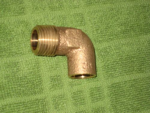 Nib lot of 10 - 1/2 inch copper x male elbow for sale