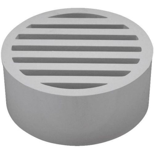 Genova 79240 Hub Flush Fit Floor Strainer-4&#034;PVC-DWV FLOOR STRAINER