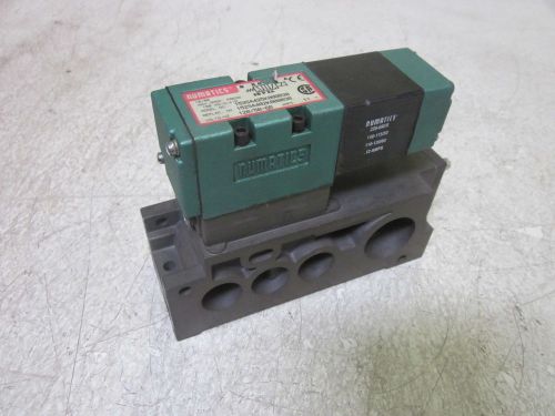 NUMATICS 153SA425K000030 SOLENOID VALVE 120V *USED*