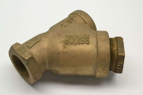 SPIRAX SARCO 2 BT STEAM TRAP 2IN NPT BRONZE THREADED STRAINER B377132