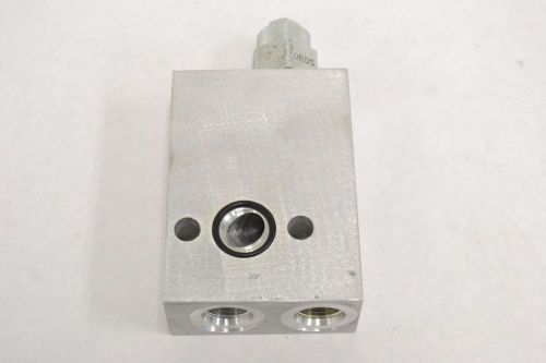 New sun hydraulics ztg ok84-a2 1/2in npt hydraulic body cartridge b288434 for sale