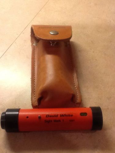 David White Sight Mark 1- 5501 w/ case