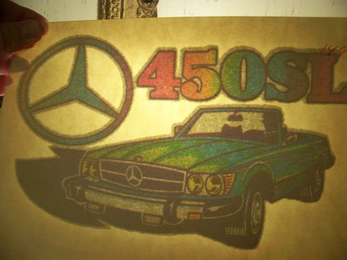 &#034;450 SL&#034;  Transfer (Iron-on heat transfer only)