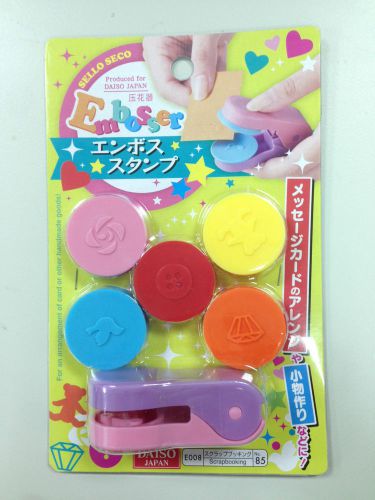 DAISO JAPAN 5 PATTERNS CHANGEABLE EMBOSSER