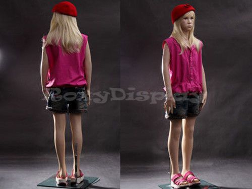 Child Fiberglass Mannequin Dress Form Display #MZ-SK02