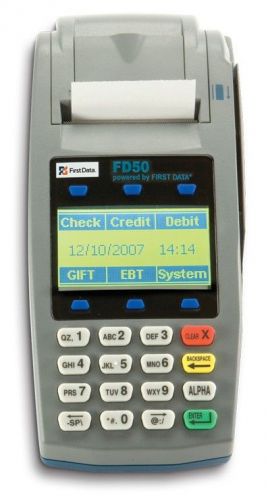 Free FD 50 Credit Card Processing Terminal