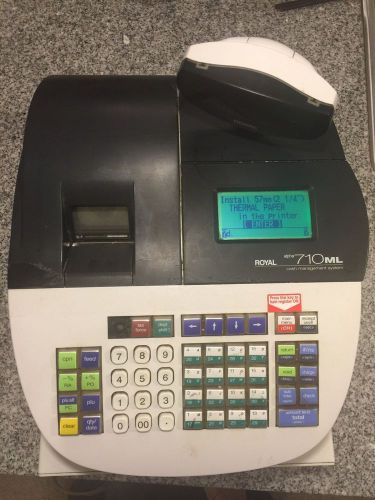 Royal Alpha 710ML Cash Register *please Read*