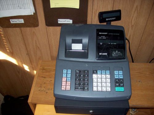 Sharp XE A225 Cash register