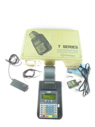 Hypercom t series model: t7plus pos credit card transaction terminal iob for sale