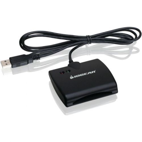 Iogear gsr202v usb smart card reader w/ stand for sale