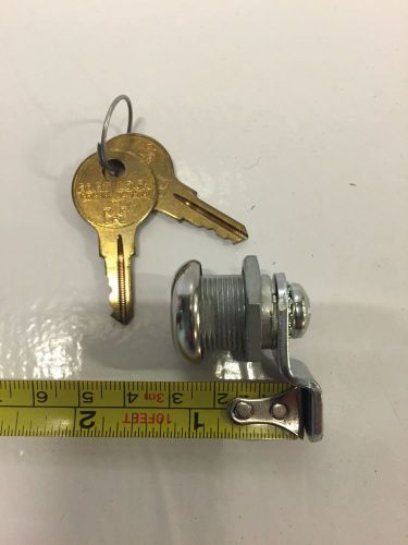 Furniture mailbox cylindrical metal cam lock with 2 keys for sale