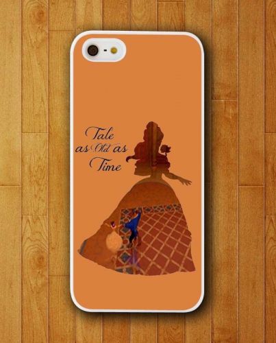 New Beauty and the Beast Belle Words Quotes Case For iPhone and Samsung