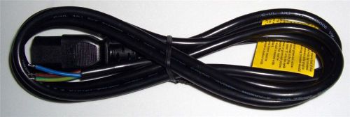 Power cord c-ul (ul) svt e148006 vw-1 75°c 18awgx3c coxoc vde h05vv-f kema-keur for sale