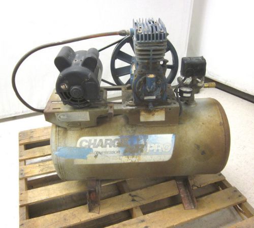 Quincy QTS-3 3-Hp 20-Gal Air Compressor Ingersoll-Rand Tank 1-Ph 115/230V Motor