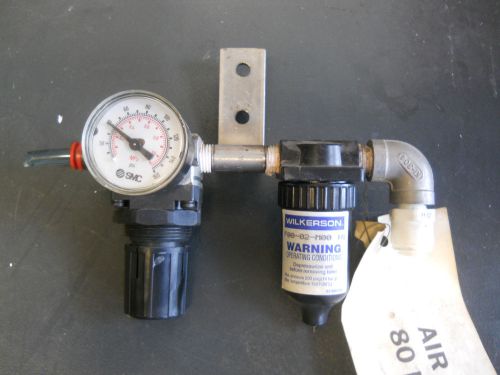 SMC 0-160psi Air Compressor Regulator with Wilkerson Filter