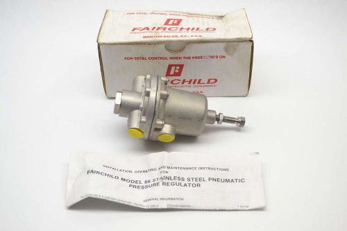 FAIRCHILD 66122 INDUSTRIAL VALVE PRESSURE 500PSI PNEUMATIC REGULATOR B397494