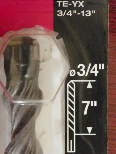 New hilti te-yx 3/4&#034; x 13&#034; concrete drill bit  #03460188 for sale