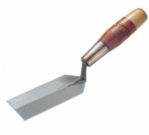W rose margin trowel 8&#034; x 2&#034; blade leather handle 20835 for sale