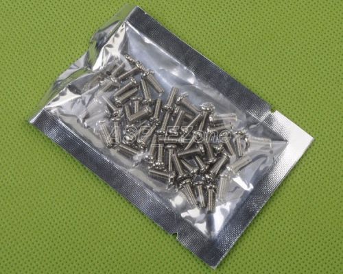 50pcs M3*8 Bolts Screw Spike Round Head Screw ?3mm Length 8mm