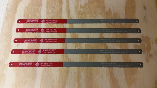 SIMONDS 31-512-140 12&#034; HI-SPEED HACKSAW BLADE, 14 TEETH PER INCH (Lot of 5)