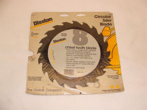 DISSTON PW800 CHISEL TOOTH BLADE CIRCULAR SAW BLADE RPM 5500