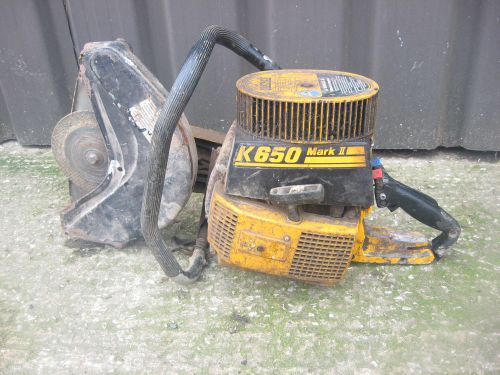 PARTNER K650 ACTIVE Il DISC CUTTER CONCRETE CUT OFF STONE SAW Spares or Repair