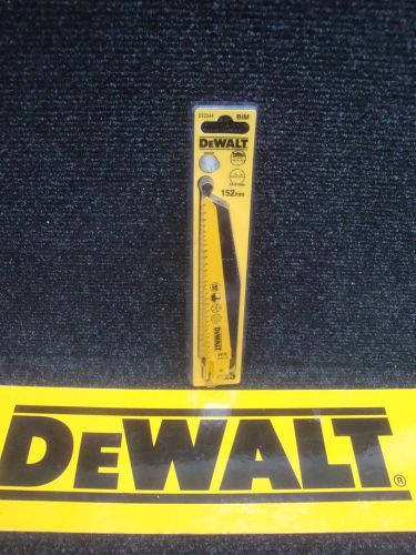 5 x DEWALT DT2344 BI-METAL RECIP SAW BLADES (WOOD)