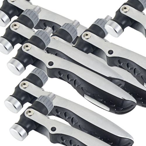 Lot of 8, new multi-function hammer + screwdriver + bit/socket adapter storage for sale