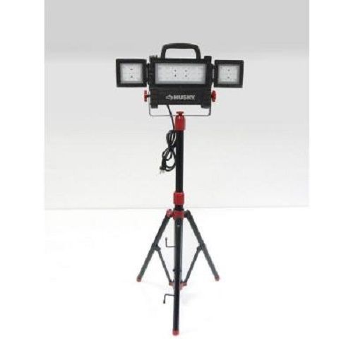 Husky 5 ft. 2500 lumen multi-directional led work light 3pl-tp-df-24w / 893-740 for sale