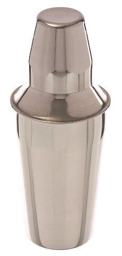 NEW Browne Foodservice CS277WC Stainless Steel 3-Piece Cocktail Shaker  16-Ounce