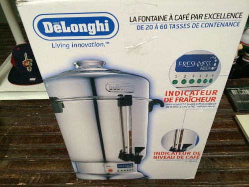 DeLohnghi 20-60 Cup Coffee Urn Percolator NIB