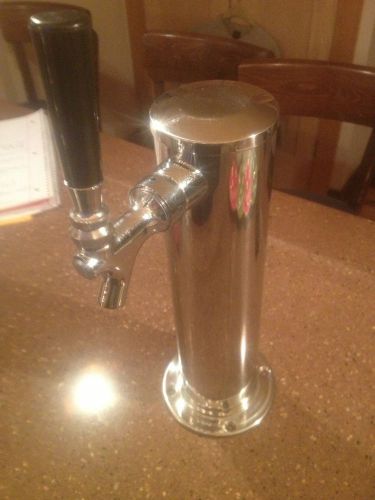 Stainless Steel Single Faucet Beer Tower