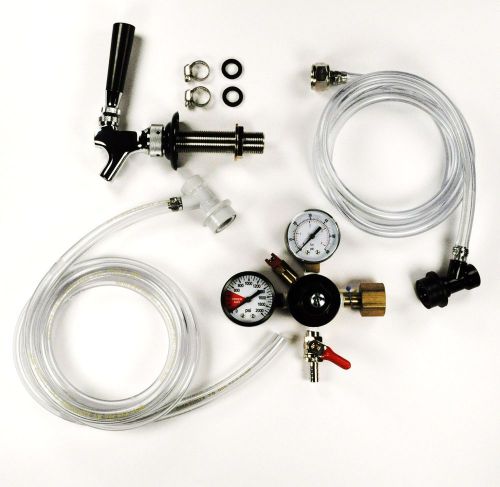 Brass home brew kegerator kit corney ball lock for sale