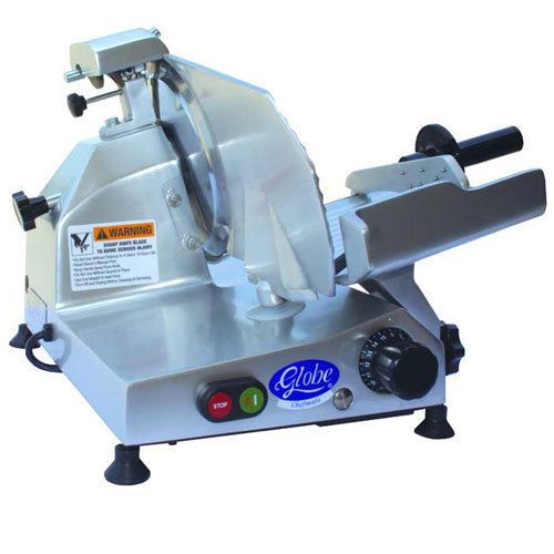 Globe c9 manual slicer, 9&#034; diameter knife, belt driven, 1/4 hp, compact for sale