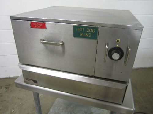 Star mfg. sst-25 hot dog roll bun warmer apw wyott bun storage drawer bc-31d for sale