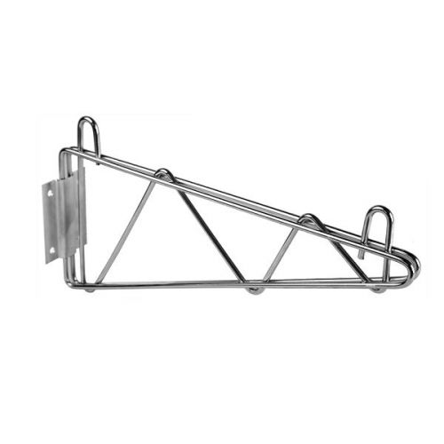 Chrome Plated 24&#034; Wire Shelving Wall Bracket NSF