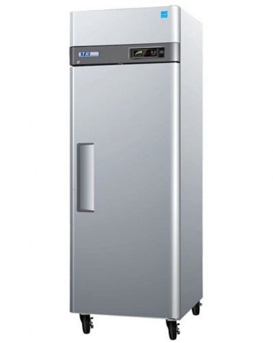 NEW Turbo Air 24 cu ft M3 Series SS Solid Door Reach In Refrigerator-1 Door!