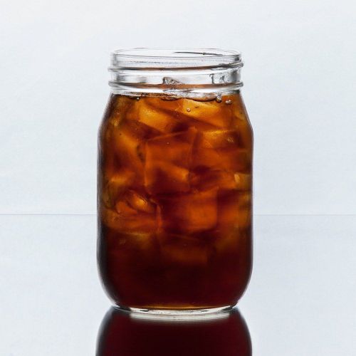 Set of 6 Drinking Mason Jar 16 oz No Handle Libbey 92103