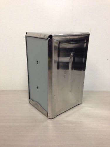 Napkin Dispenser Full Size Stainless Steel. Restaurant, Bar, Kitchen