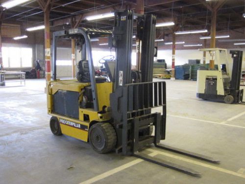 2002 CATERPILLAR M80 8000lb # ELECTRIC FORKLIFT INDUSTRIAL COMMERCIAL WAREHOUSE